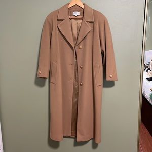 Talbots Petite 100% Wool Coat